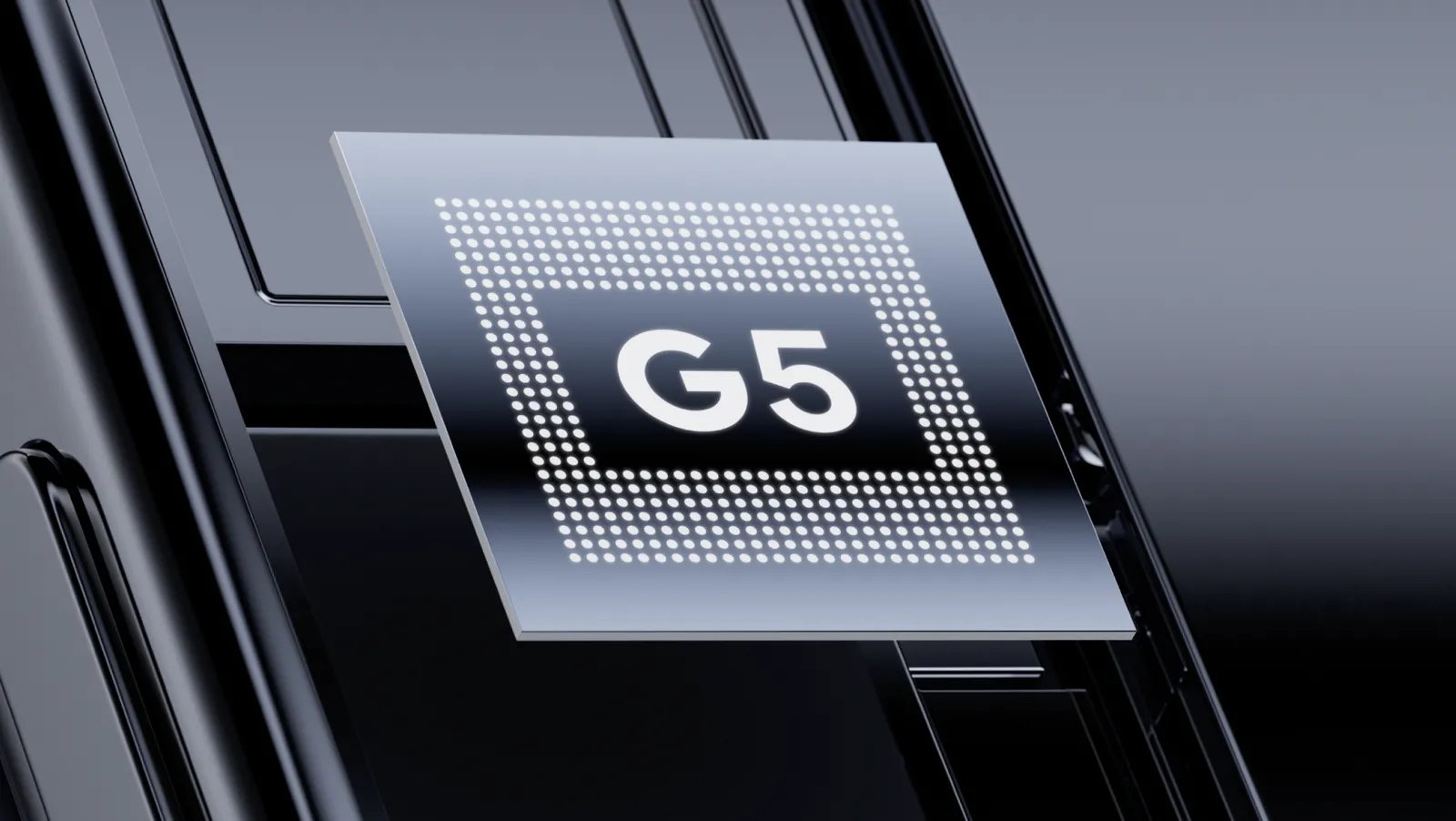 TechDogs-"An Image Depicting The Google Tensor G5 TPU Chip"